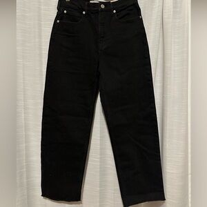 EVERLANE the way high, black jeans